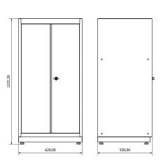 1.2 Metre Metal Dolap İE.36.18.30.12