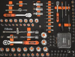 7 Çekmeceli Takım Arabası İE.36.44.01 (272 Parça İç Set Beta Tools)